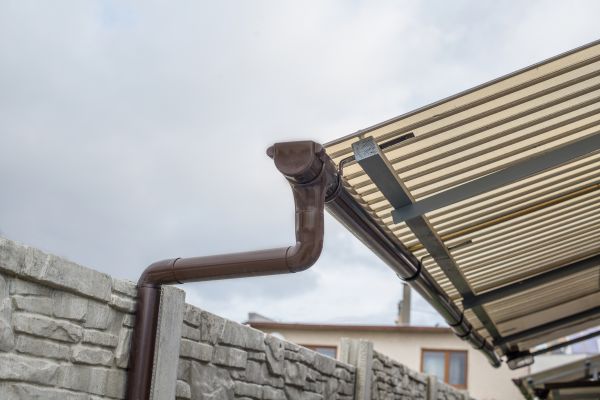 Plastic Downspout Installation in Chattanooga